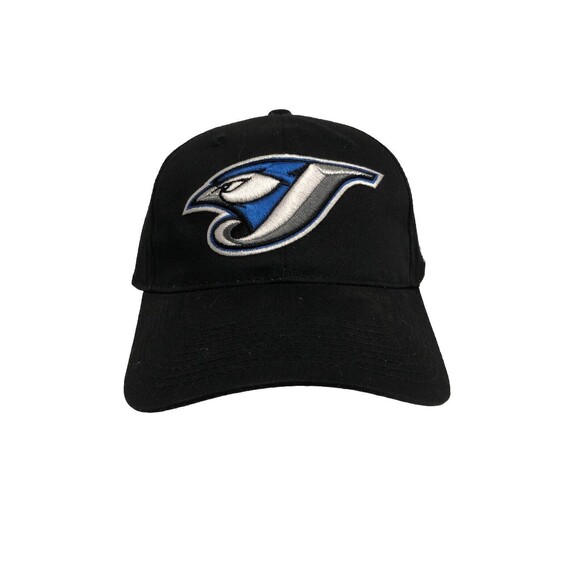 Toronto Blue Jays Black Adjustable Hat MLB Outdoor Cap Baseball TEAM MLB - Picture 1 of 7